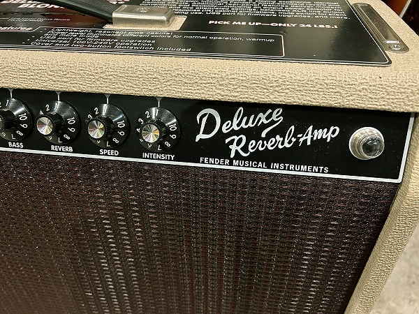 Fender TONE MASTER Deluxe Reverb Blonde - Teenarama! Used Guitar